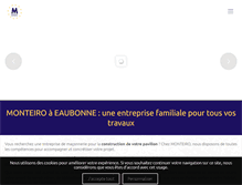 Tablet Screenshot of monteiro.fr